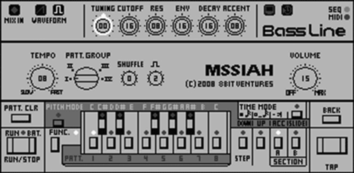 TB-303 clone on Commodore 64