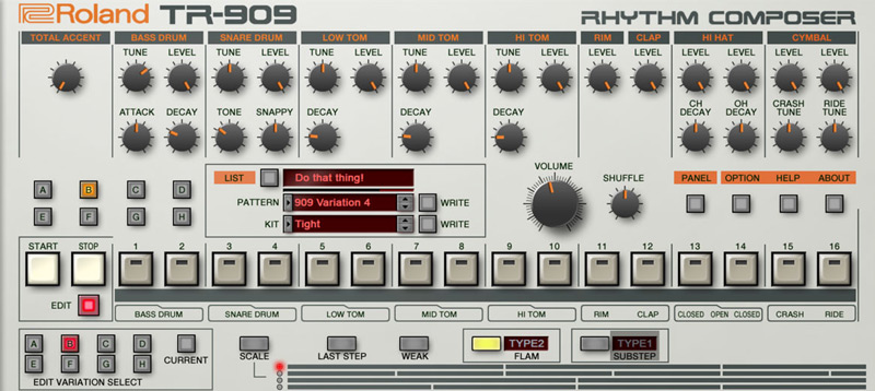 Roland Cloud TR-909